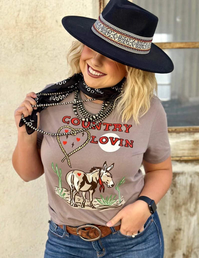 Country Lovin' Tee - Forever Western Boutique