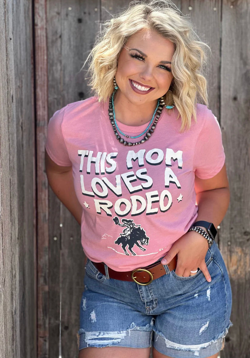 This MOM Loves a Rodeo Tee - Forever Western Boutique