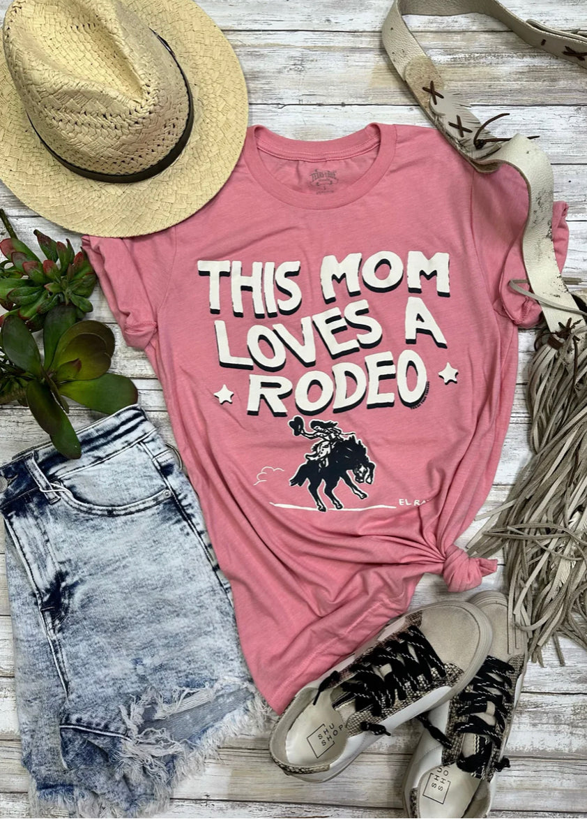 This MOM Loves a Rodeo Tee - Forever Western Boutique