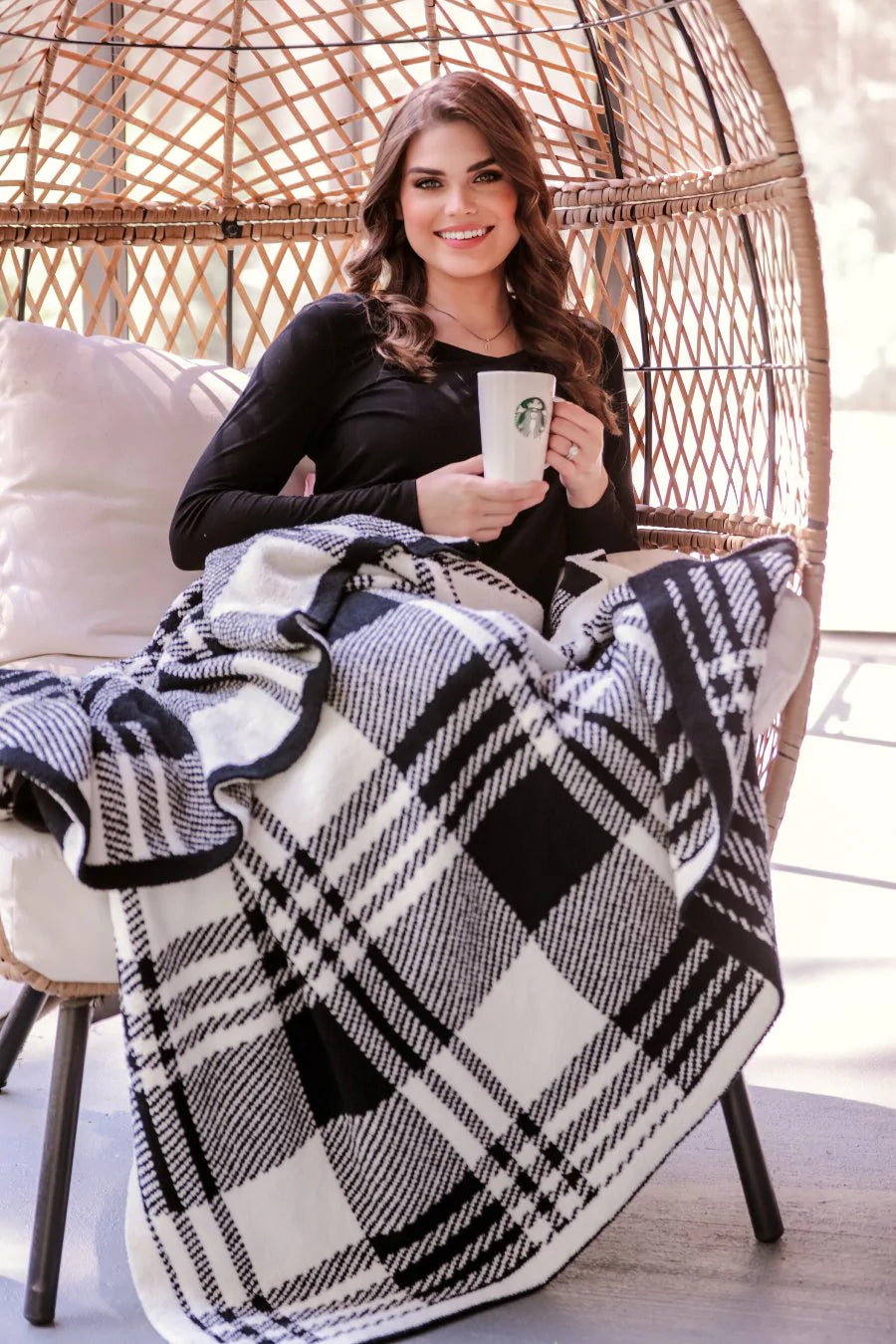 Winter Rush Plaid Blanket - Forever Western Boutique