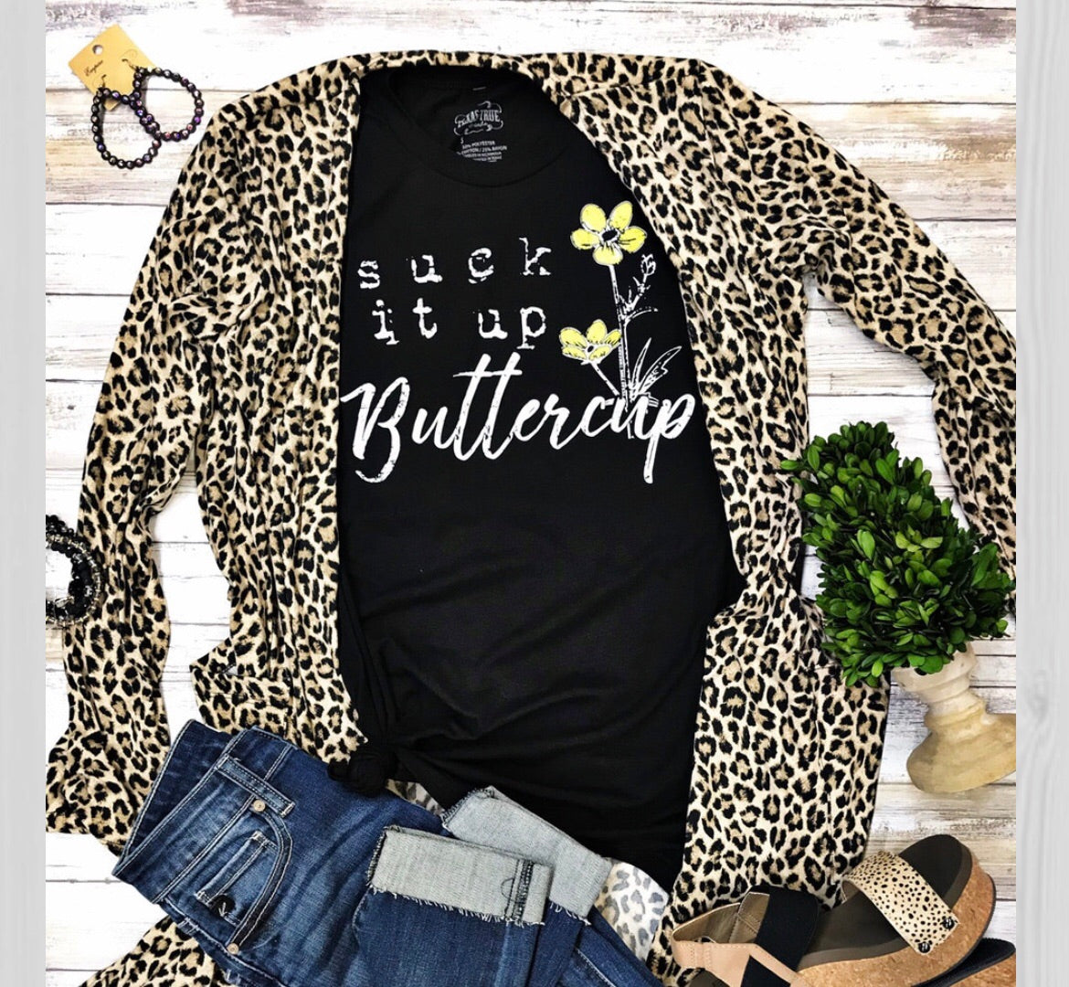 Suck It Up Buttercup Tee - Forever Western Boutique