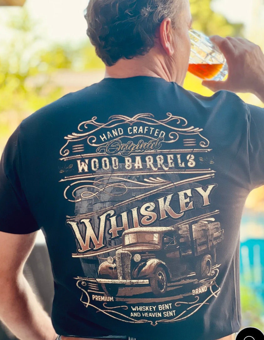 Whiskey Bent Tee - Forever Western Boutique