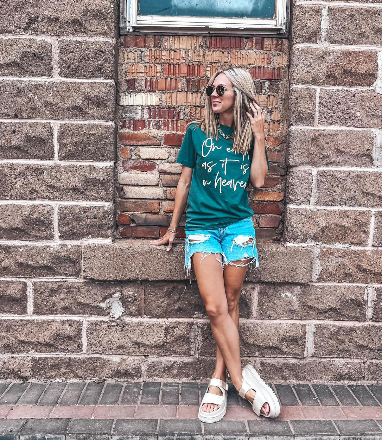 On Earth As It Is Heaven Tee - Forever Western Boutique