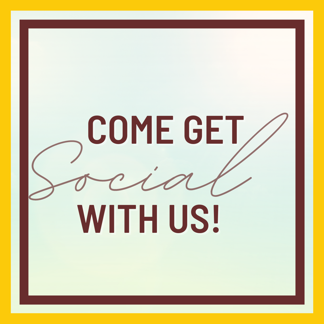 Come join our social sites! 
