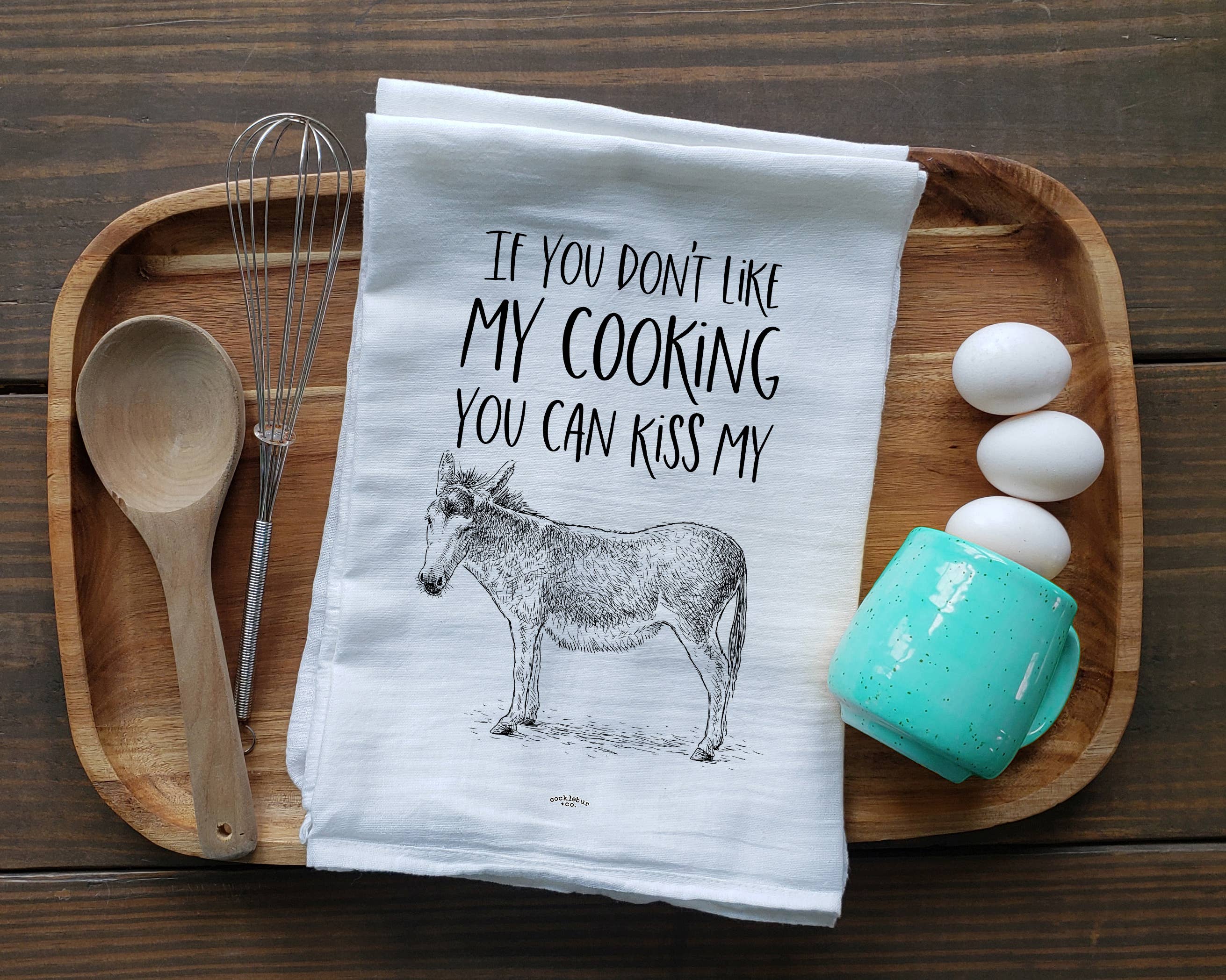 If You Don't Like My Cooking - Tea Towel - Forever Western Boutique