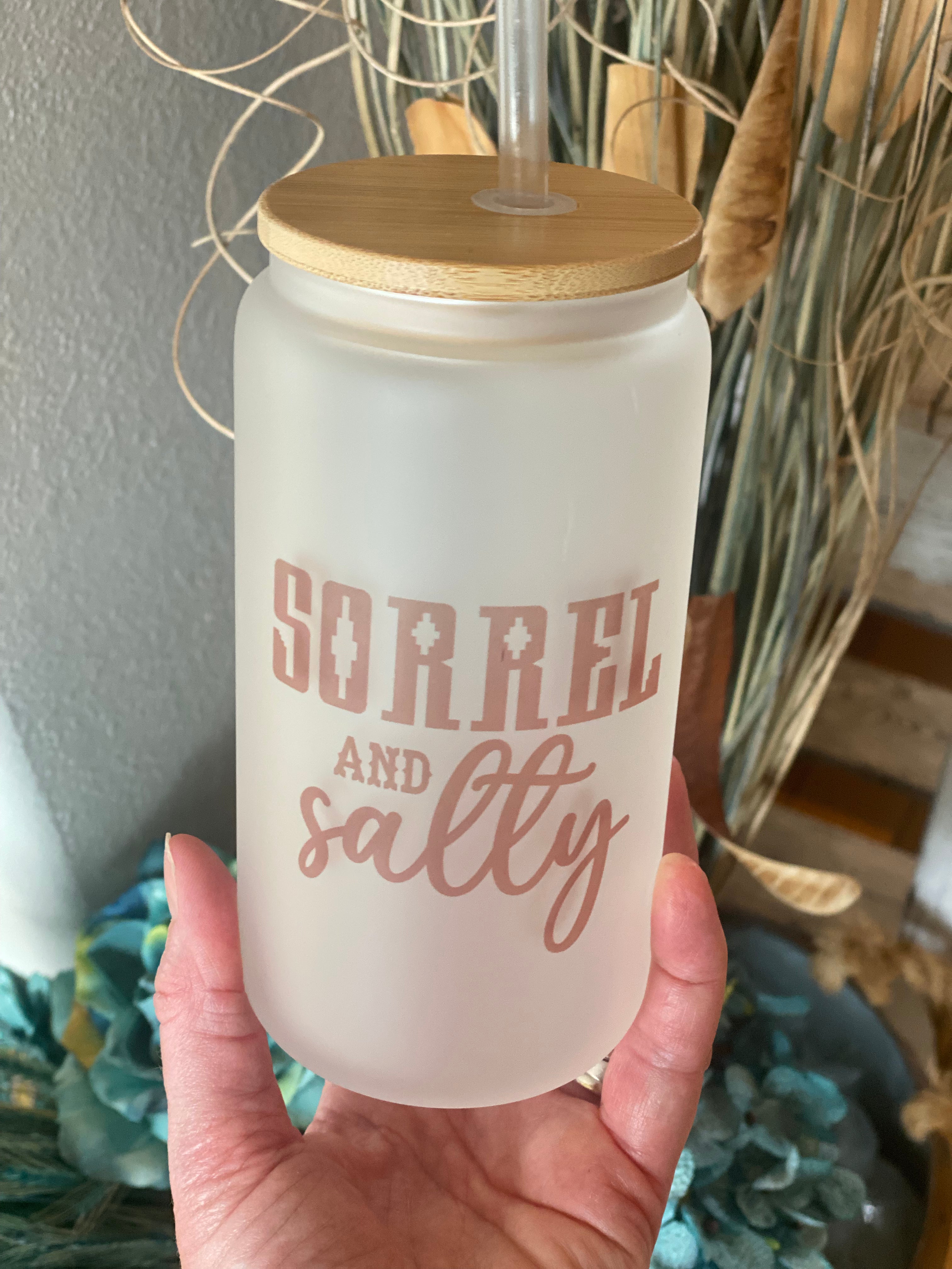 Sorrel and Salty Frosty Tumbler - Forever Western Boutique