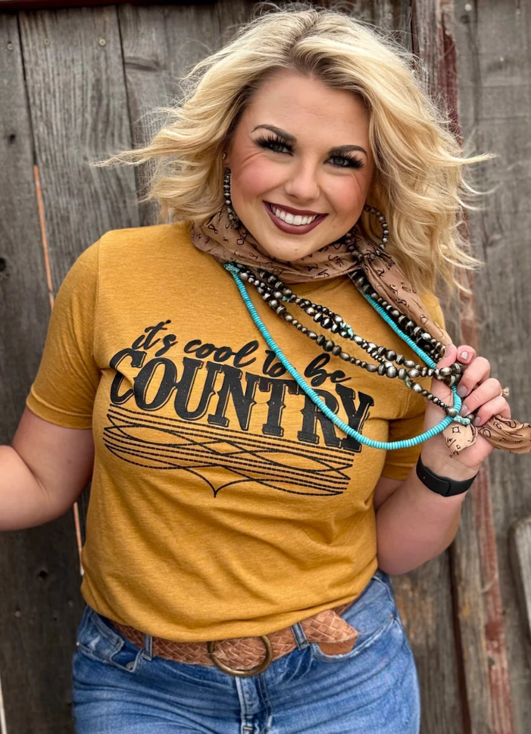 It’s Cool To Be Country Tee - Forever Western Boutique