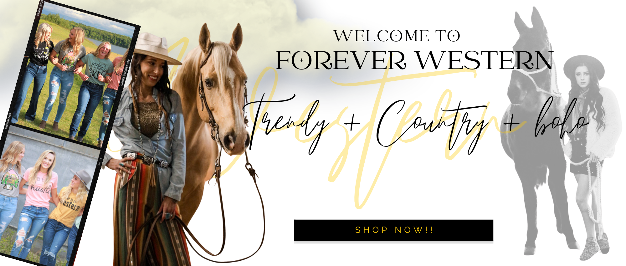 Welcome to Forever Western! Trendy | Country | Boho