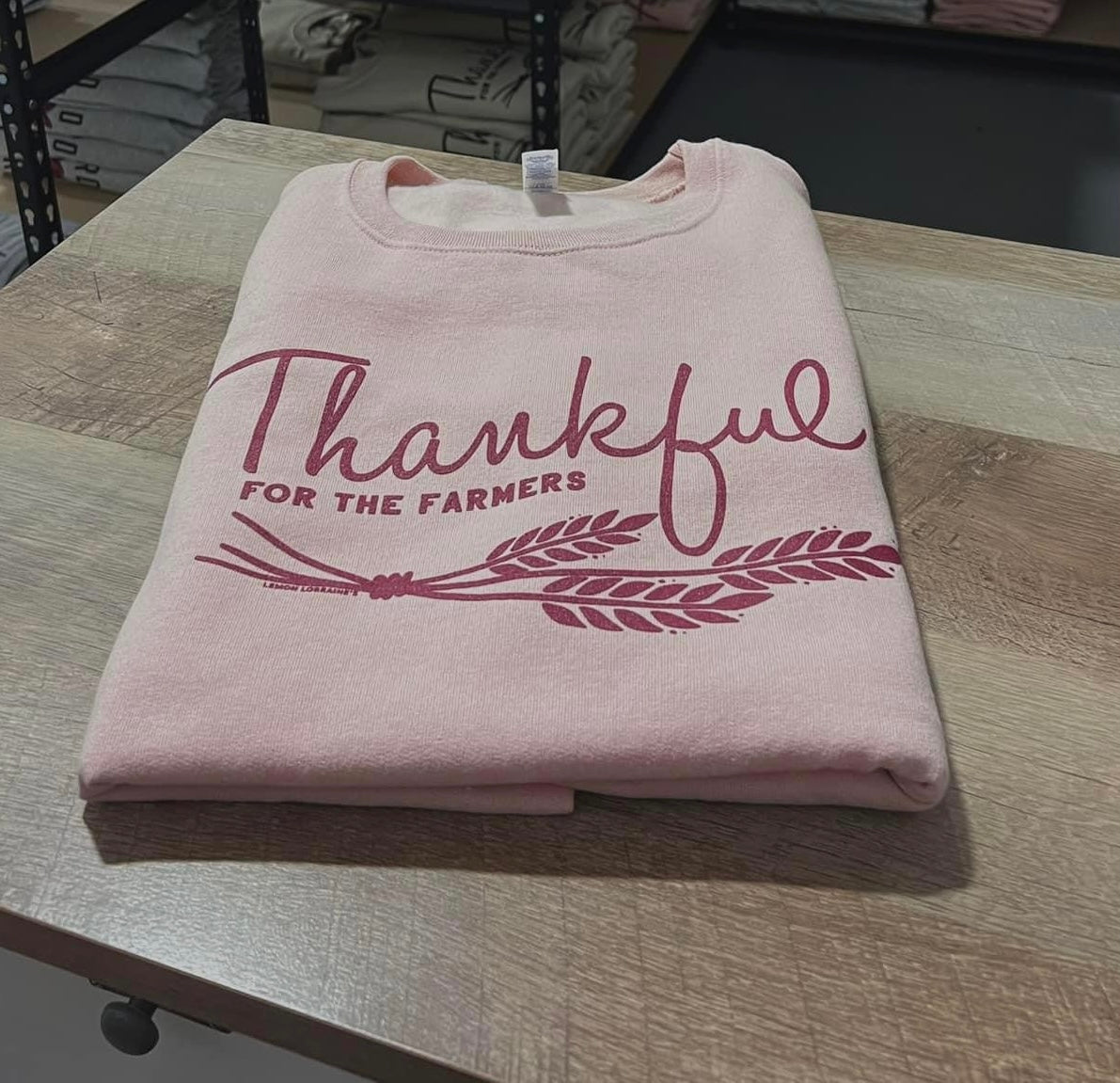 Thankful for the Farmers Crew Sweatshirt - Forever Western Boutique
