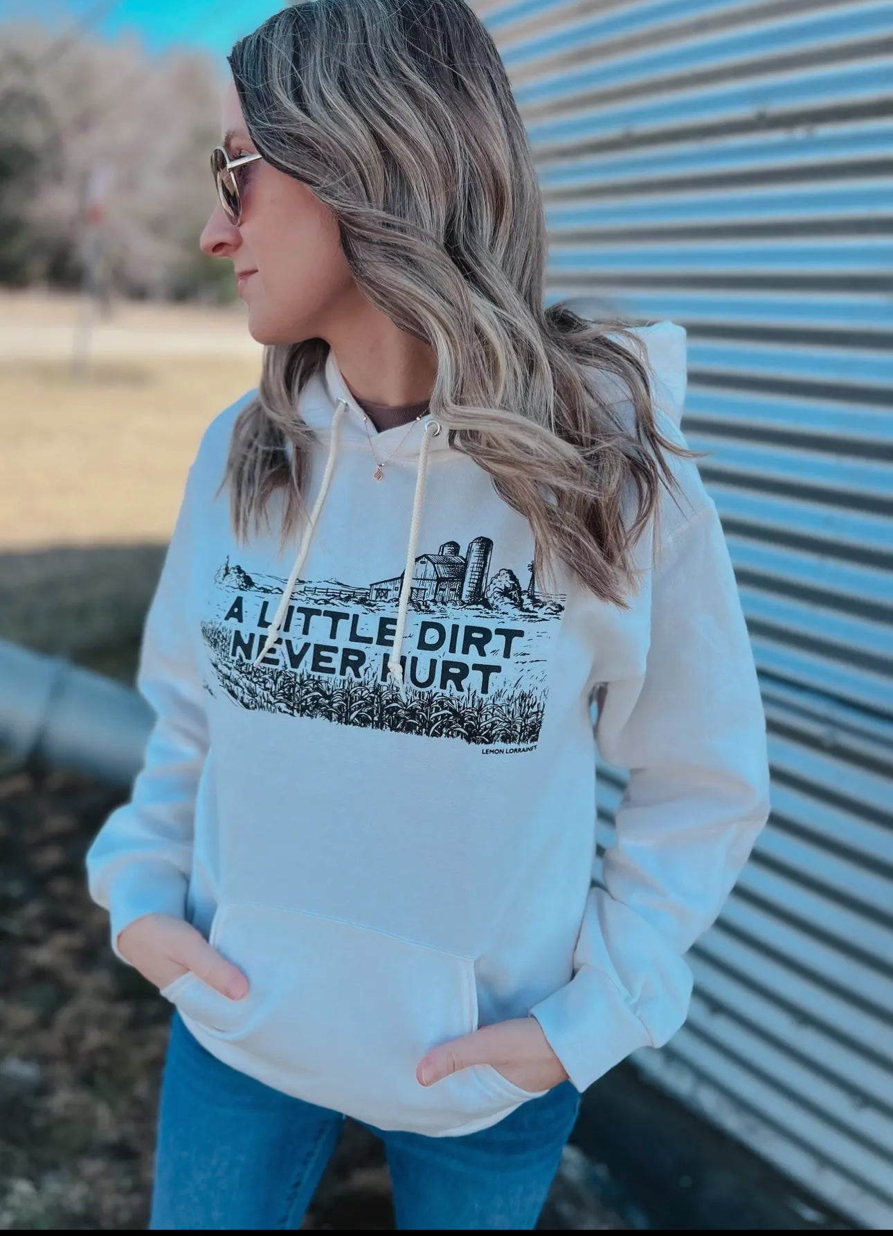 A Little Dirt Never Hurt Hoodie - Forever Western Boutique