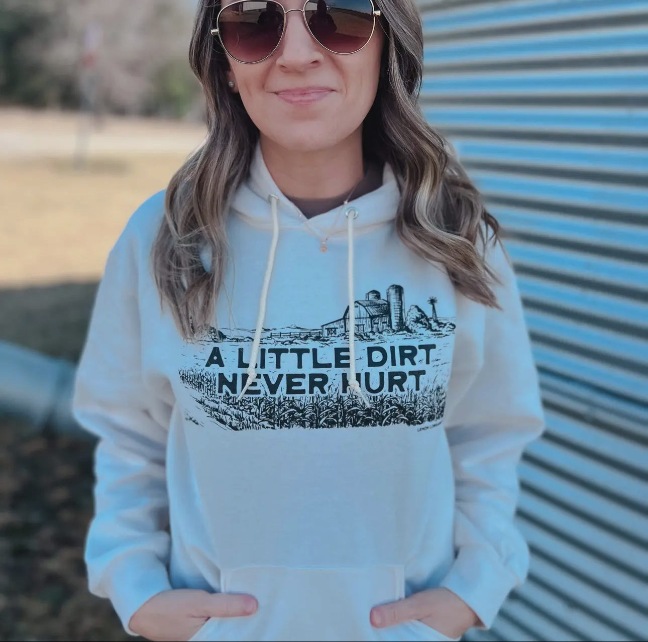A Little Dirt Never Hurt Hoodie - Forever Western Boutique