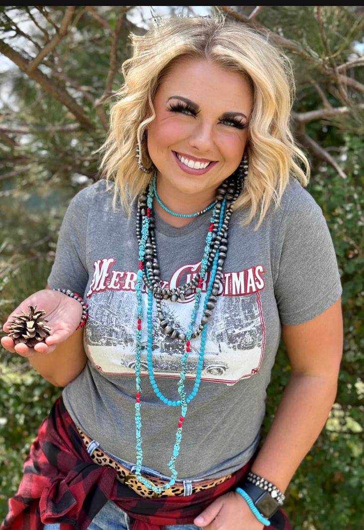 Christmas Car Tee - Forever Western Boutique