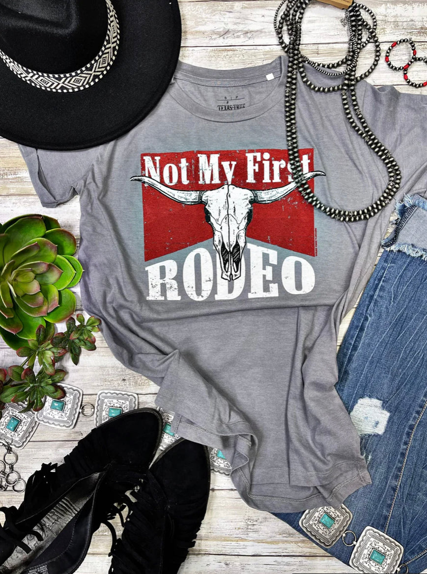 Not My First Rodeo Tee - Forever Western Boutique
