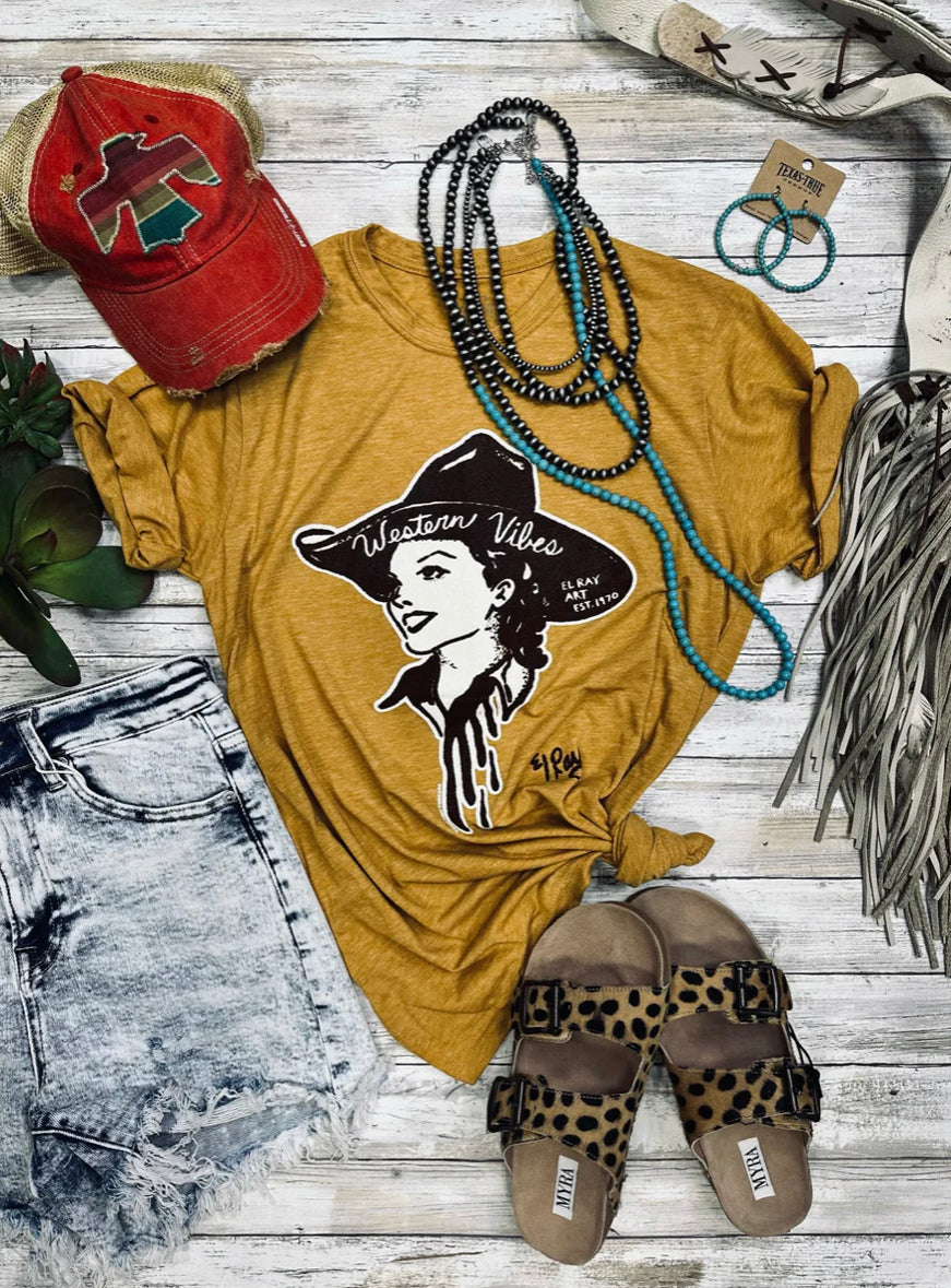 Western Vibes Tee - Forever Western Boutique