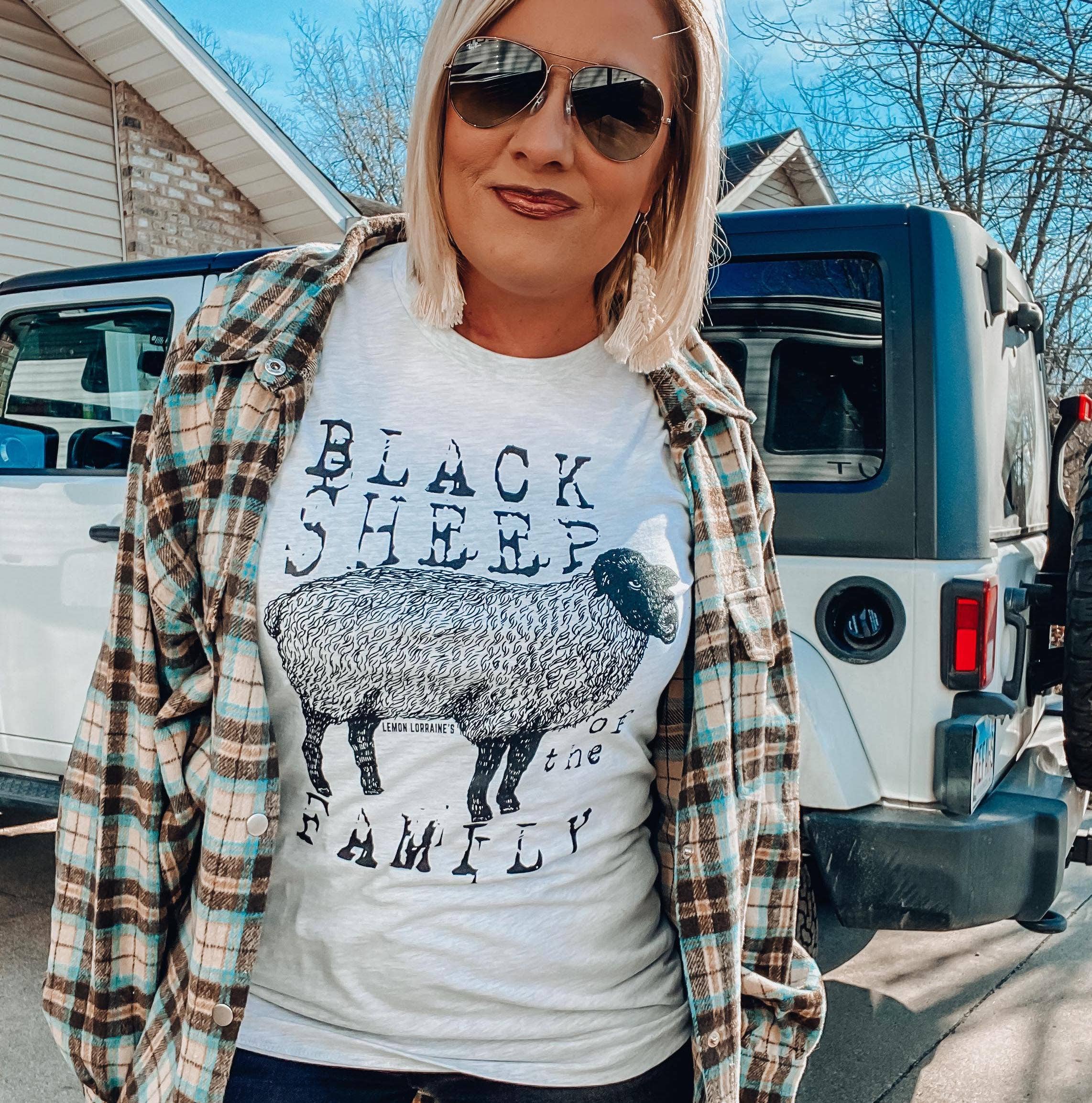 BLACK SHEEP OF THE FAMILY Graphic Tee - Forever Western Boutique