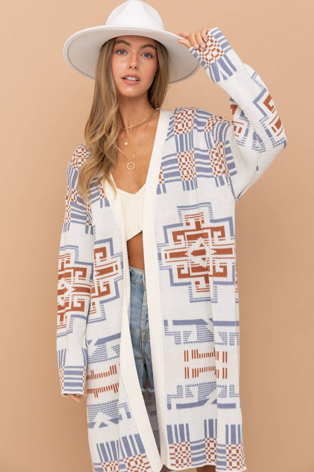 Aztec Cardigan - Forever Western Boutique