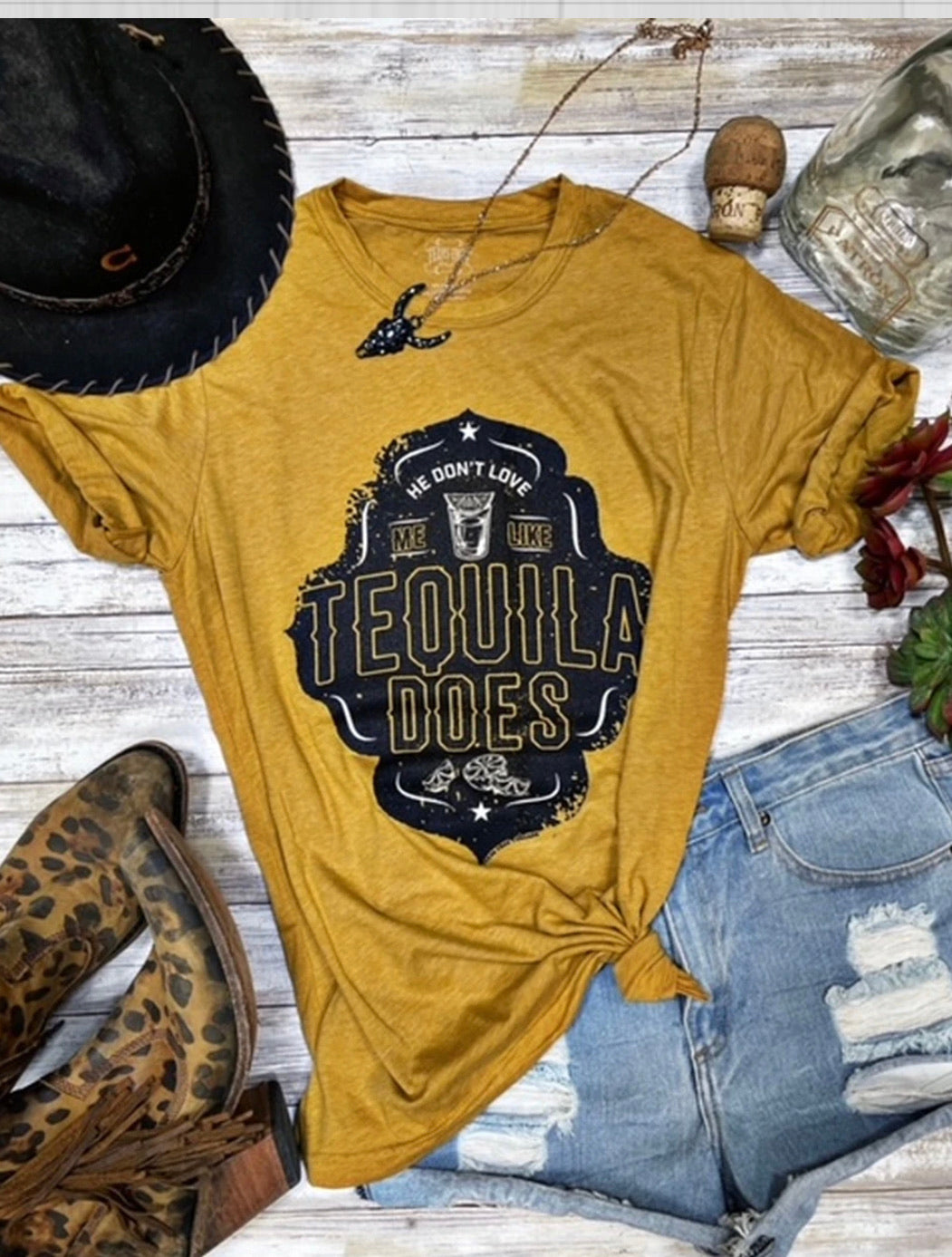 Like Tequila Does Tee - Forever Western Boutique