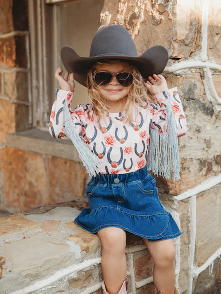 Kids Denim Skirt - Forever Western Boutique