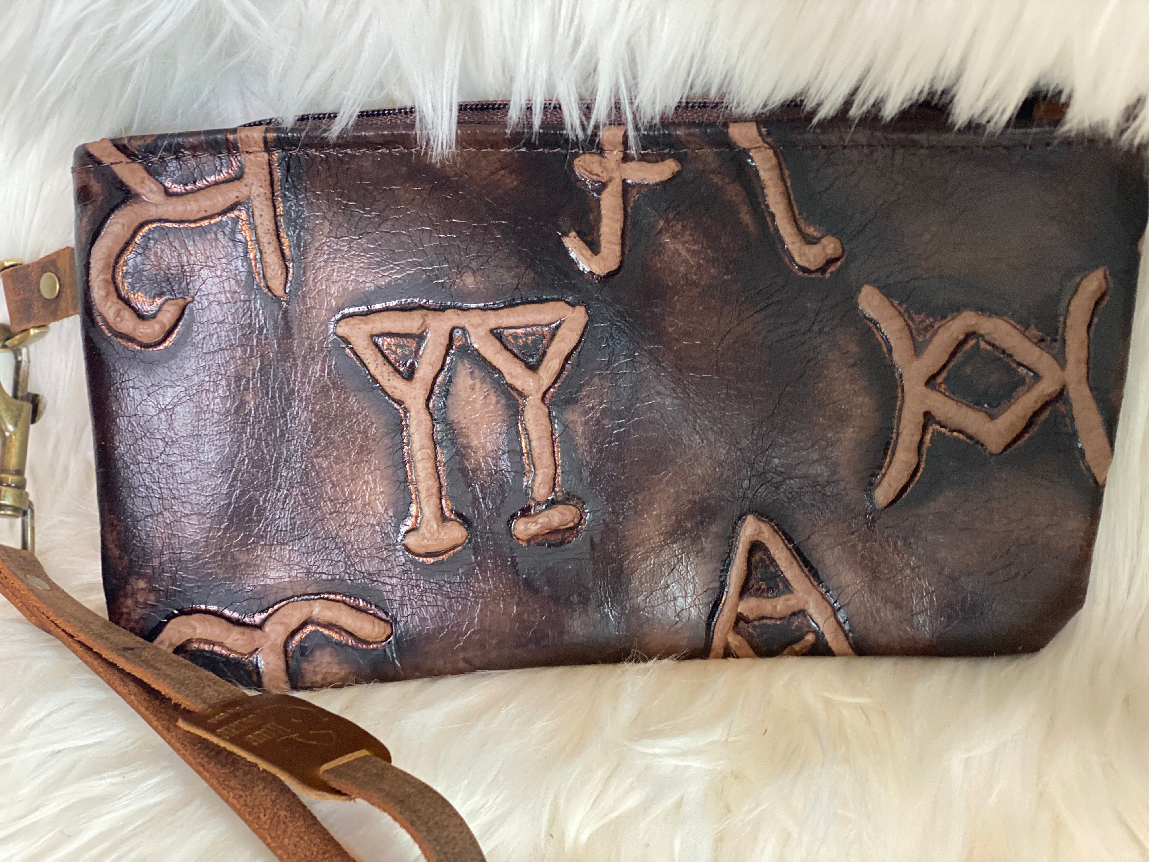 Leather Wristlet - Forever Western Boutique