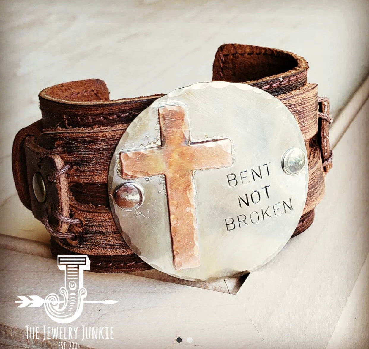 Leather Hand Cuff/Bracelet - Forever Western Boutique