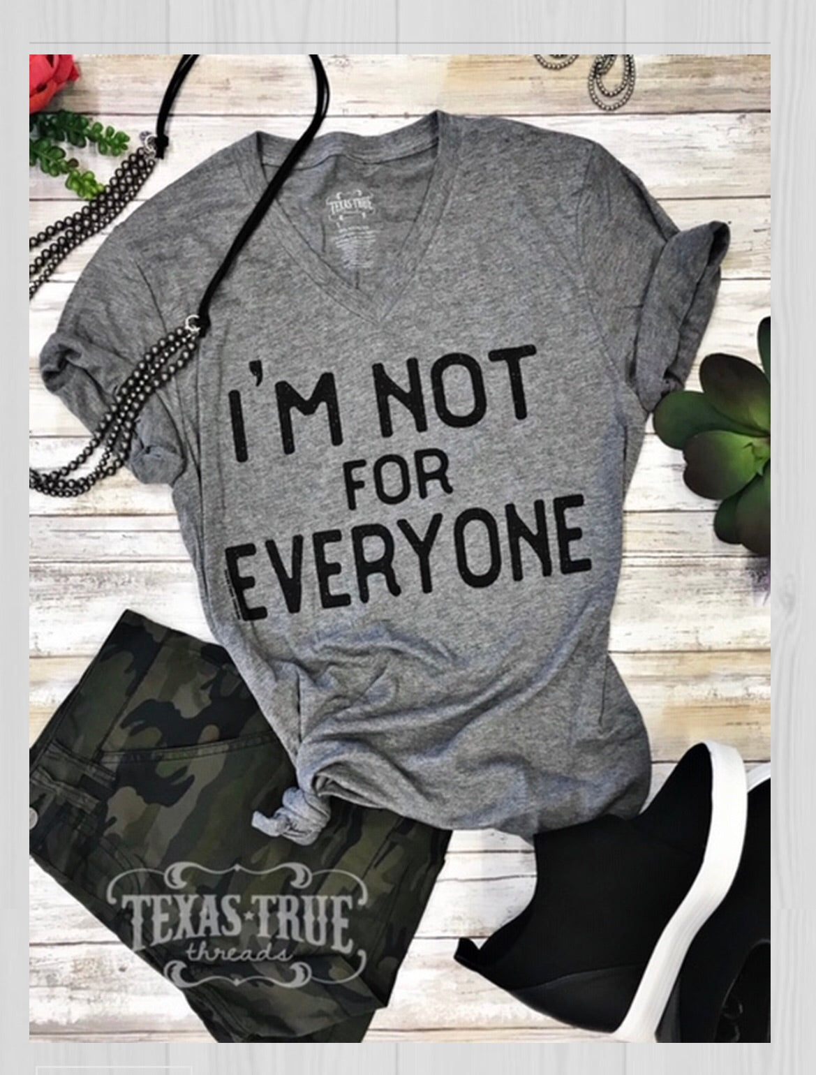 I’m not for Everyone Tee—CREW - Forever Western Boutique