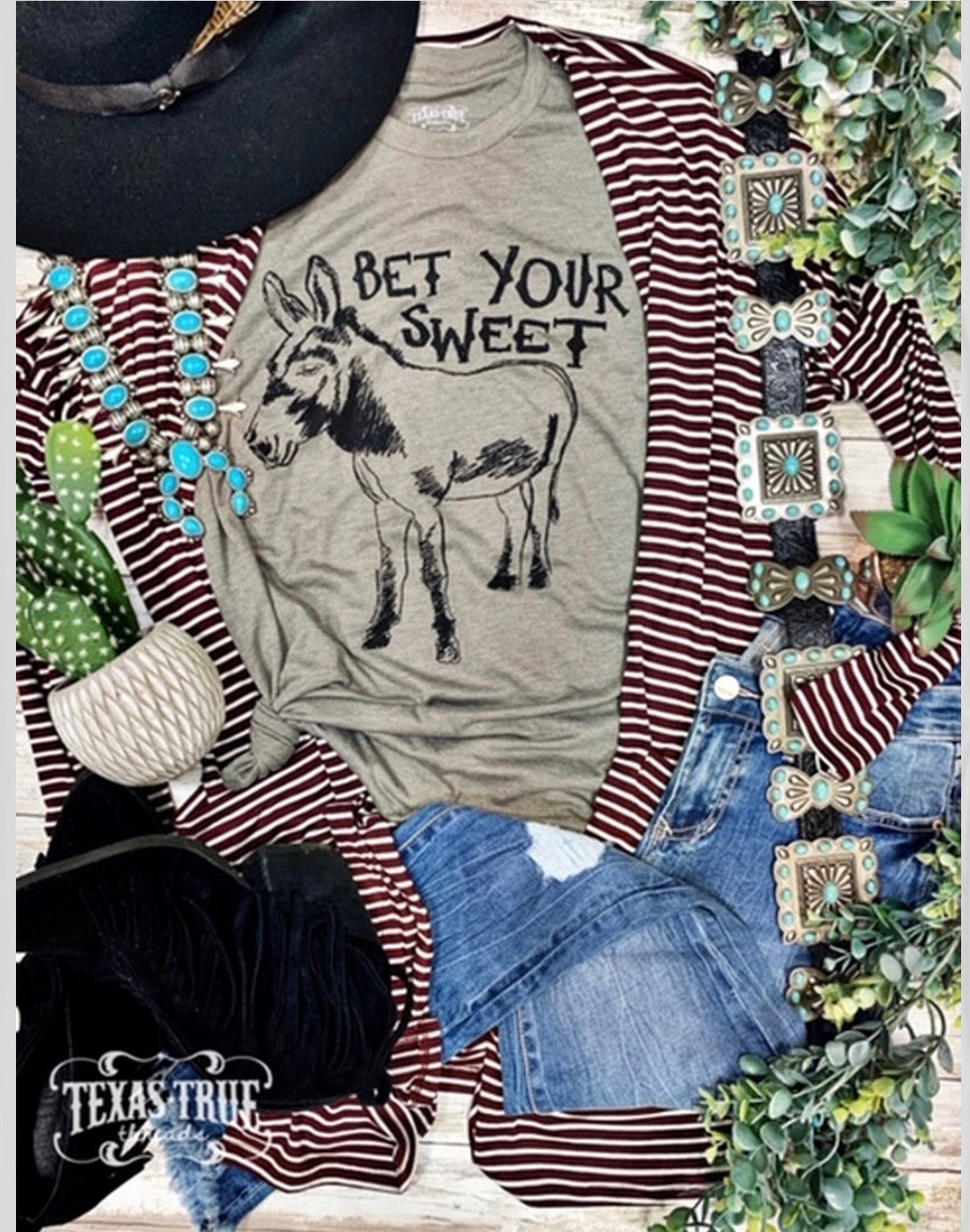 Bet your Sweet Tee - Forever Western Boutique