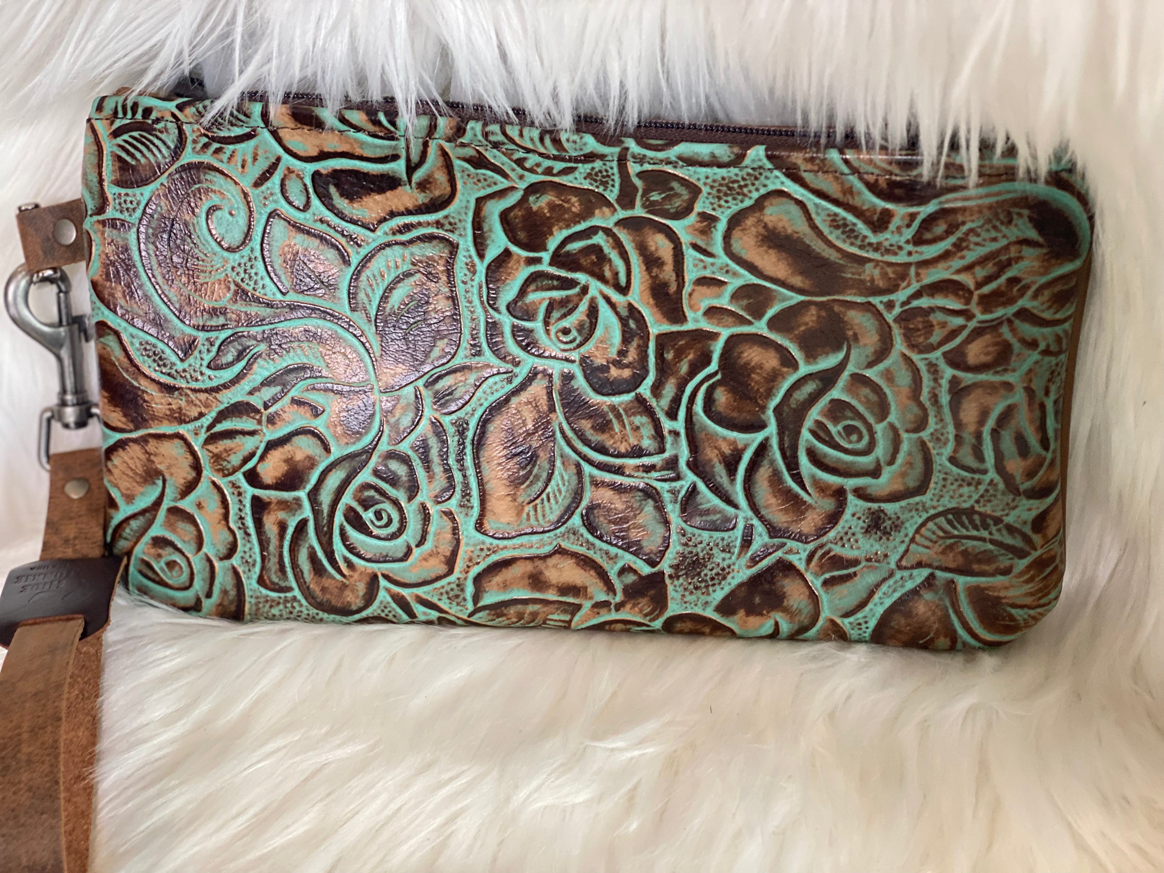 Leather Wristlet - Forever Western Boutique