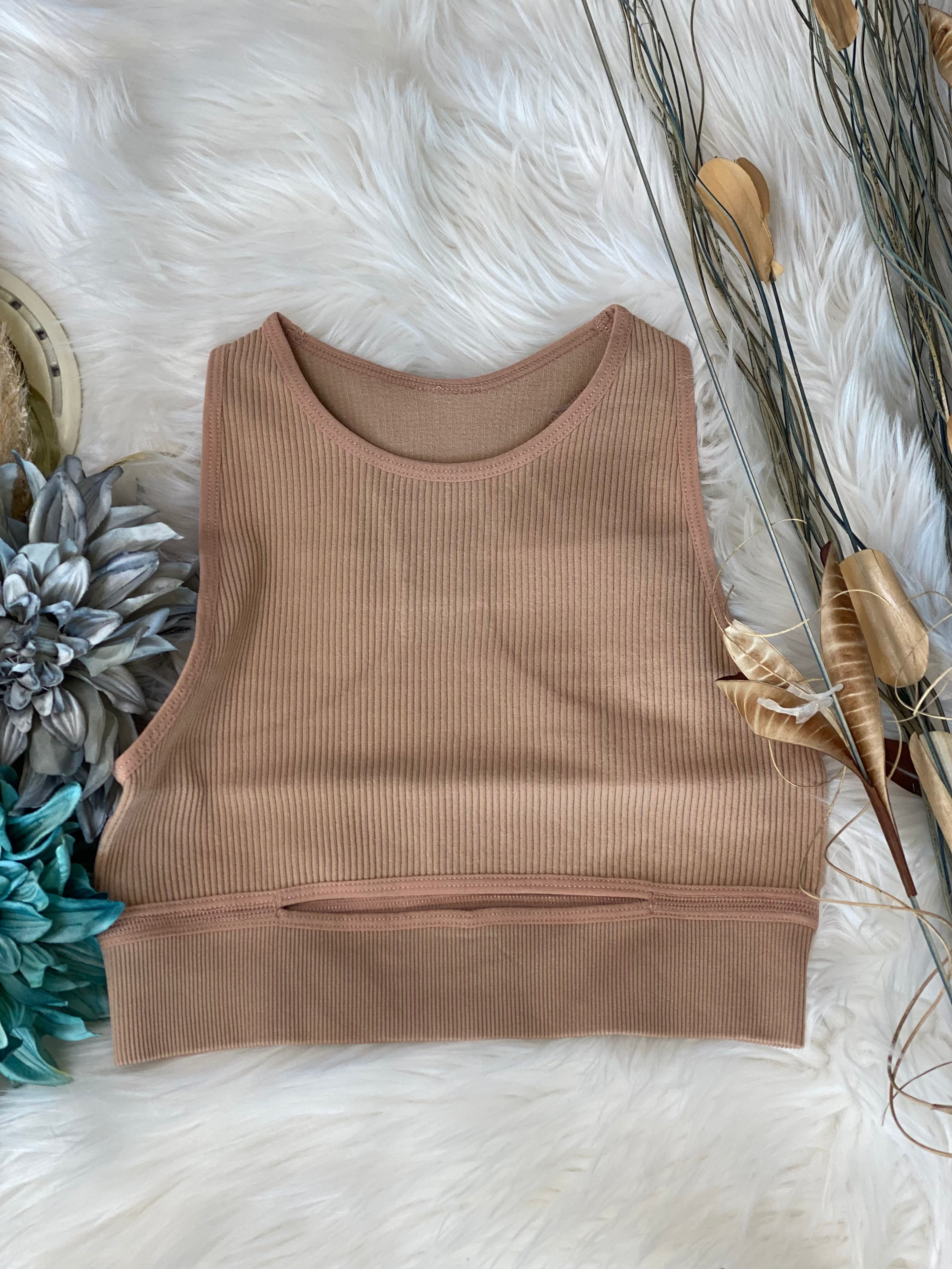 Slit Crop Top - Forever Western Boutique