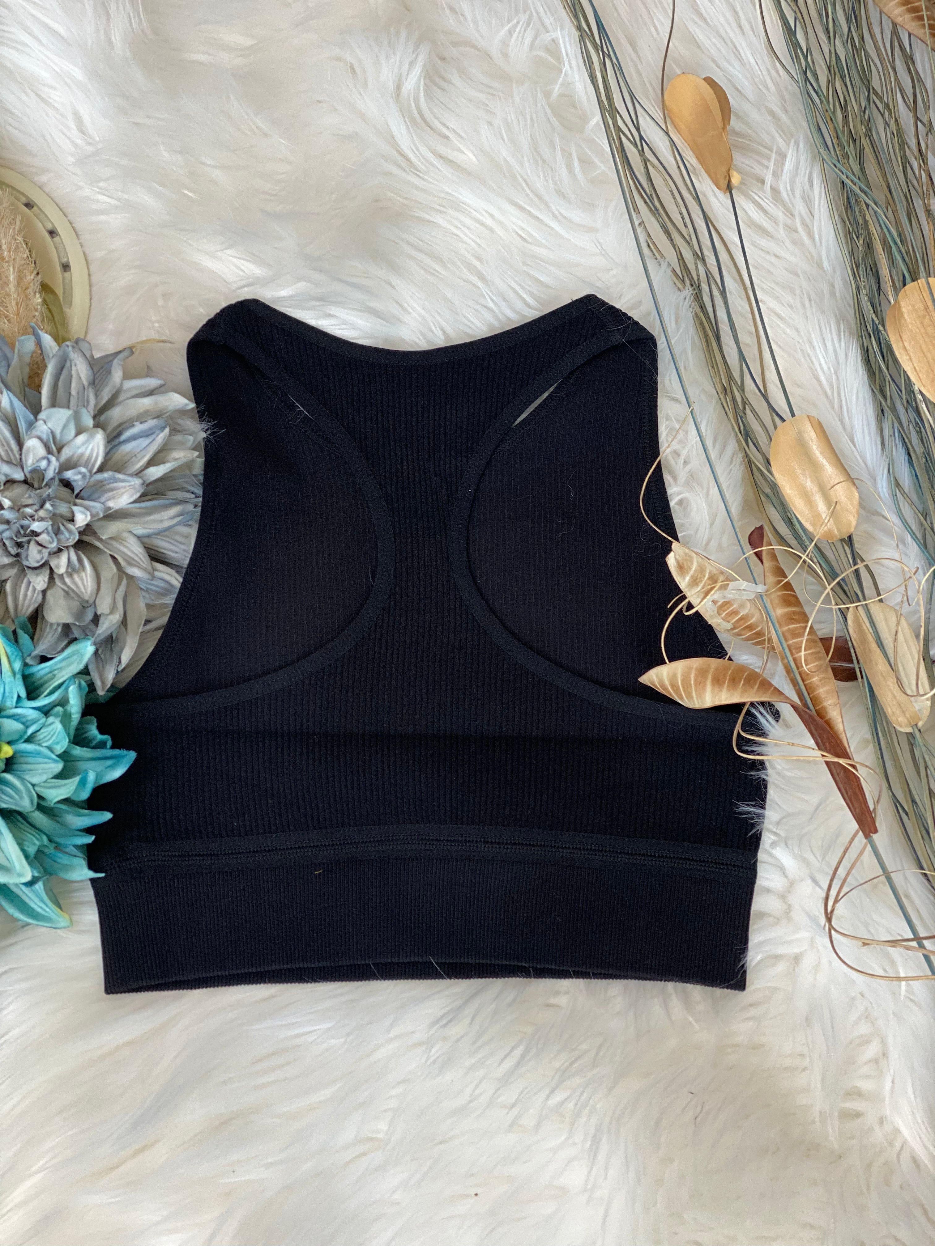Slit Crop Top - Forever Western Boutique