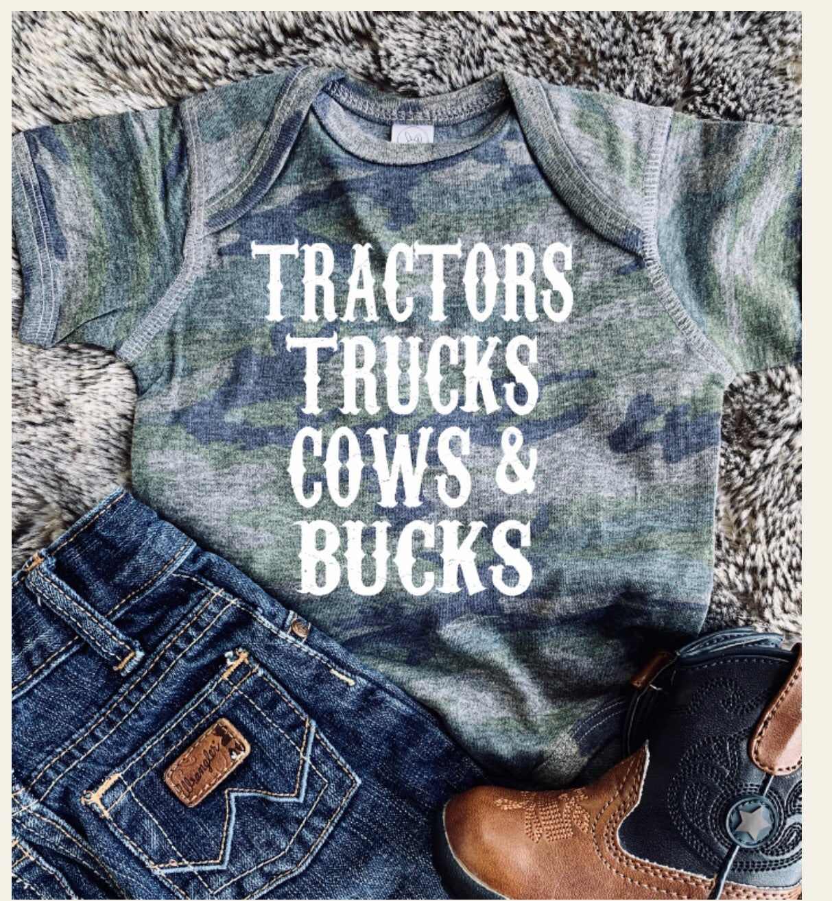 Tractors Trucks Cows & Bucks - Forever Western Boutique