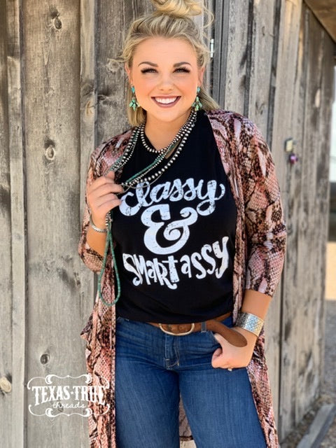 Classy & Smart Tee - Forever Western Boutique