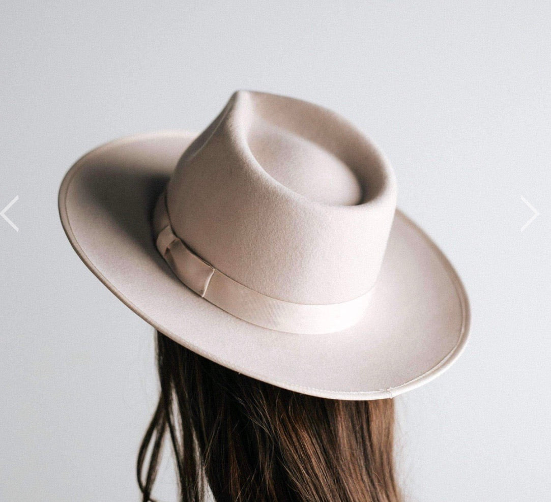 Monroe Ivory-Women’s Rancher Hat - Forever Western Boutique