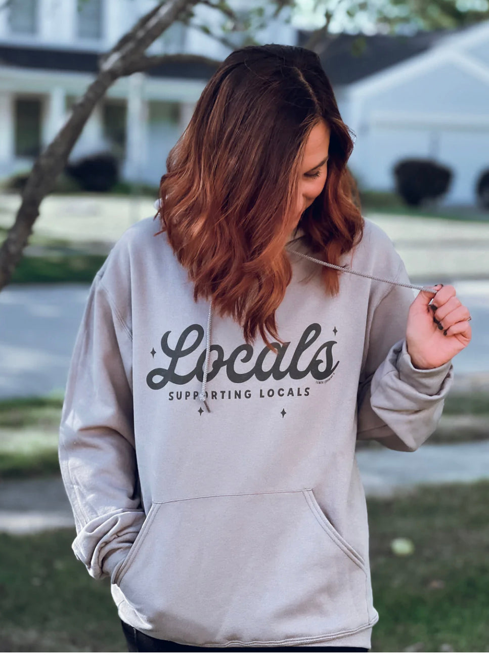 Locals Support Locals Hoodie - Forever Western Boutique