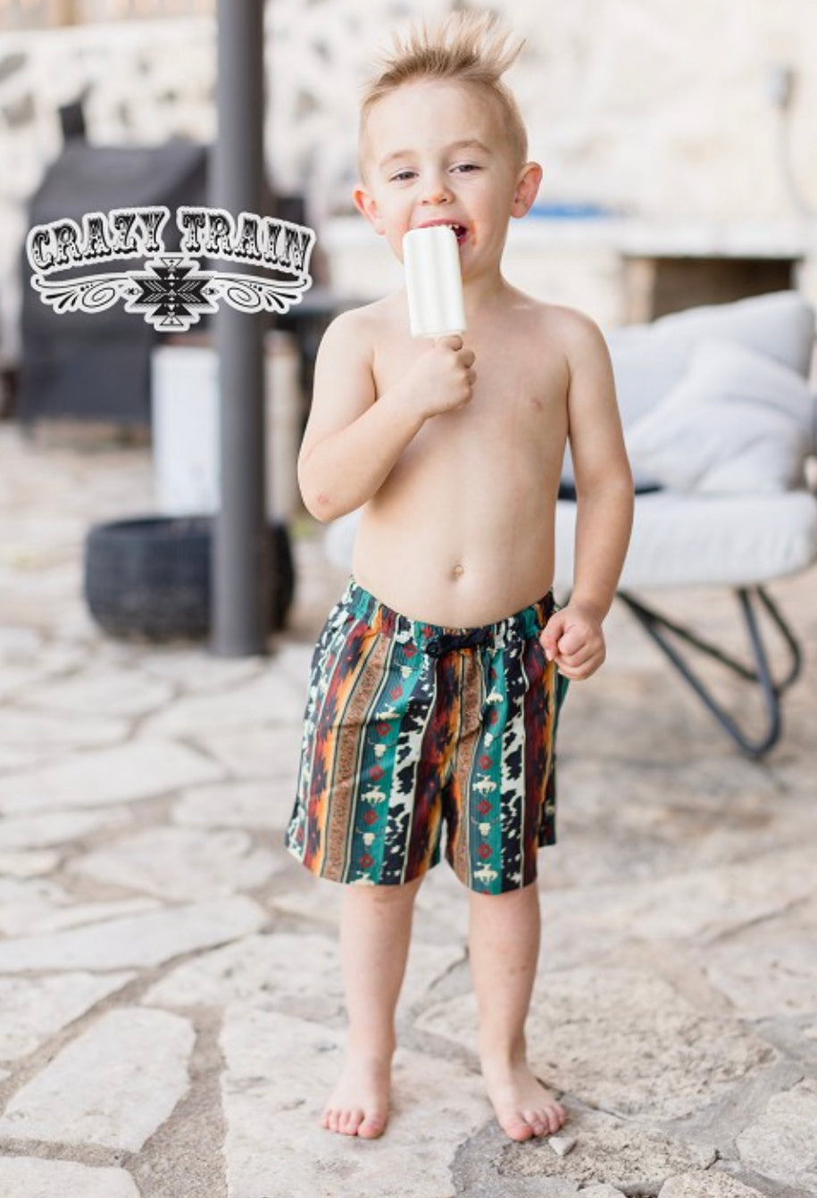Raise Them Western Kids Shorts - Forever Western Boutique