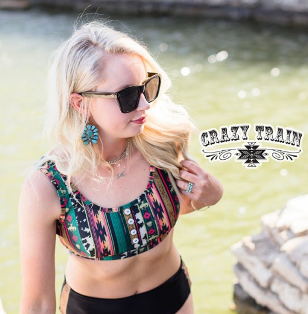Puncher Swim Bottoms - Forever Western Boutique