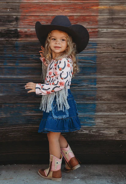 Kids Denim Skirt - Forever Western Boutique