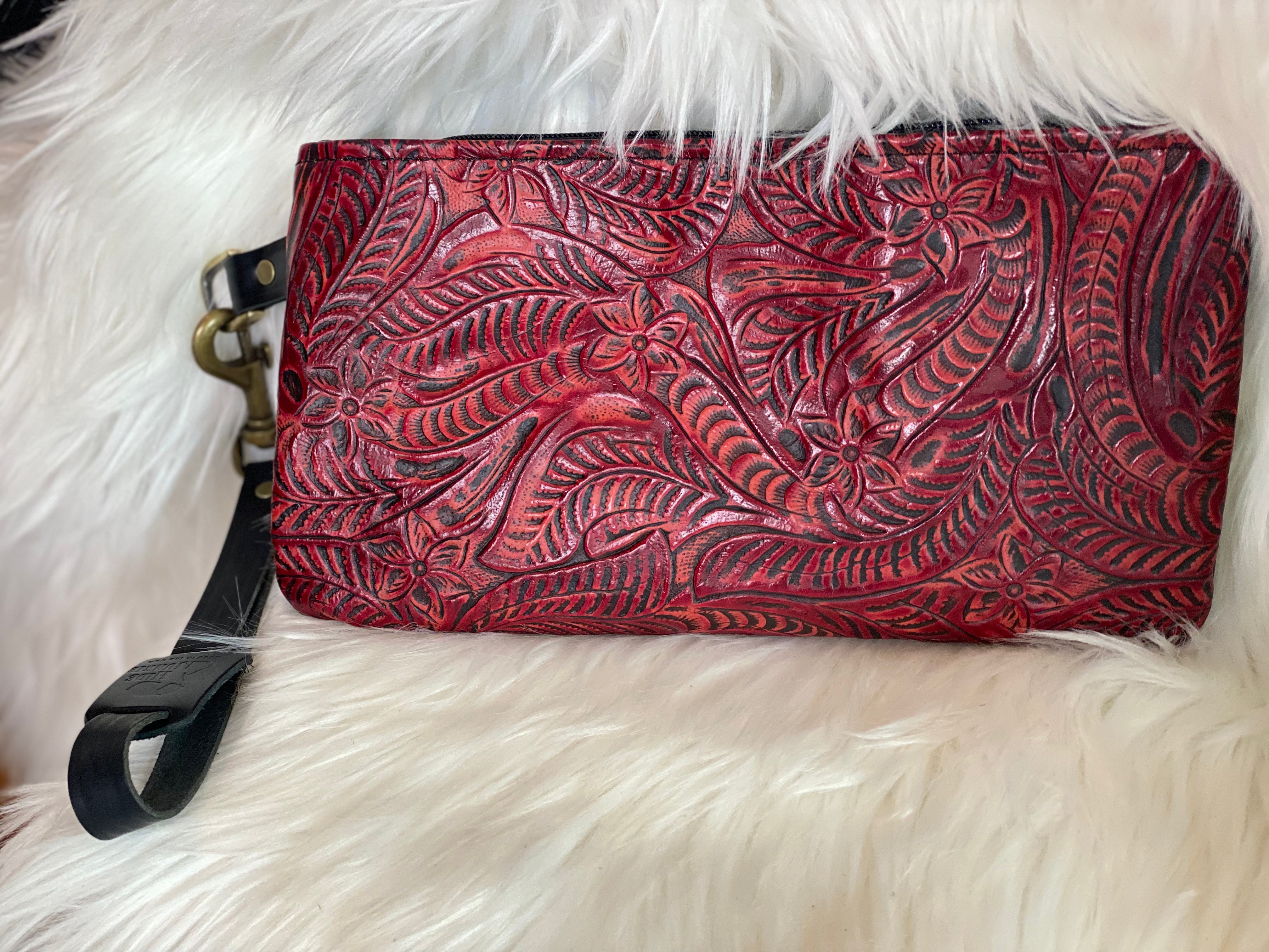 Leather Wristlet - Forever Western Boutique