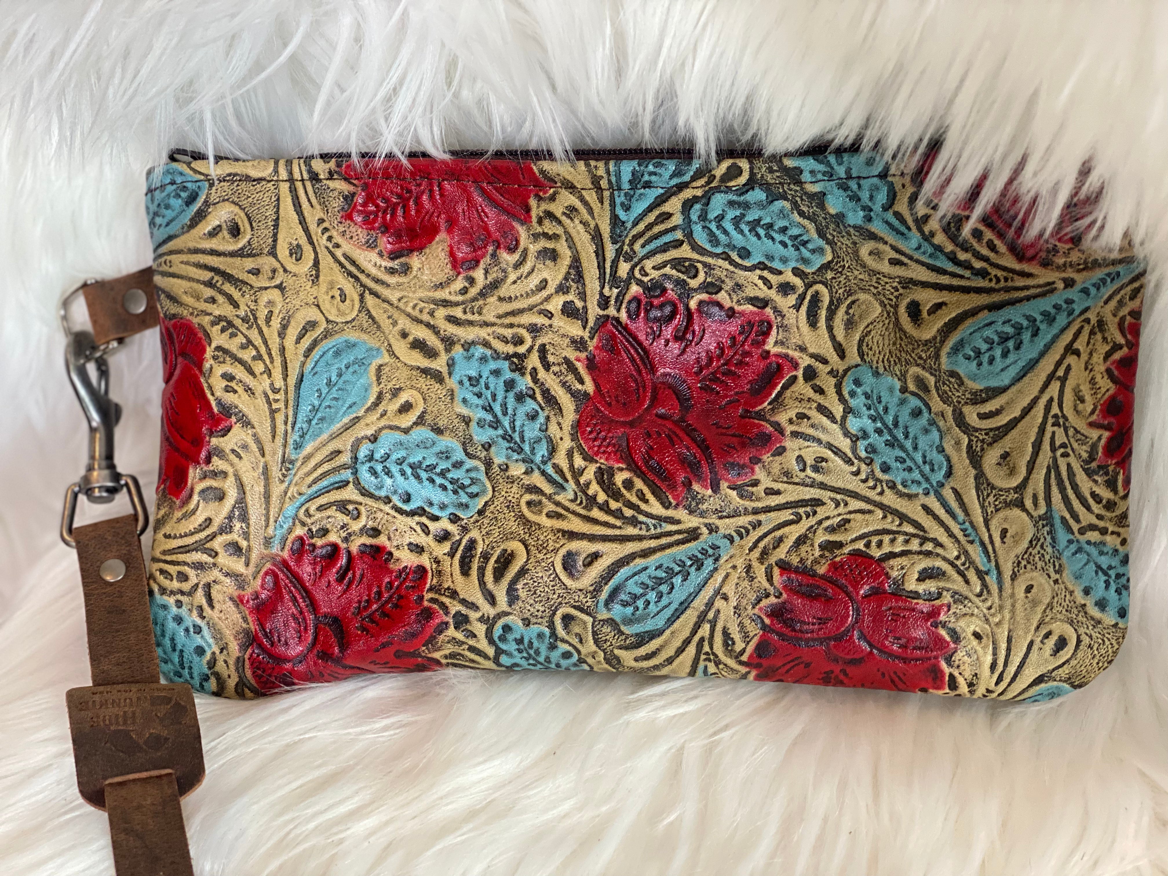 Leather Wristlet - Forever Western Boutique