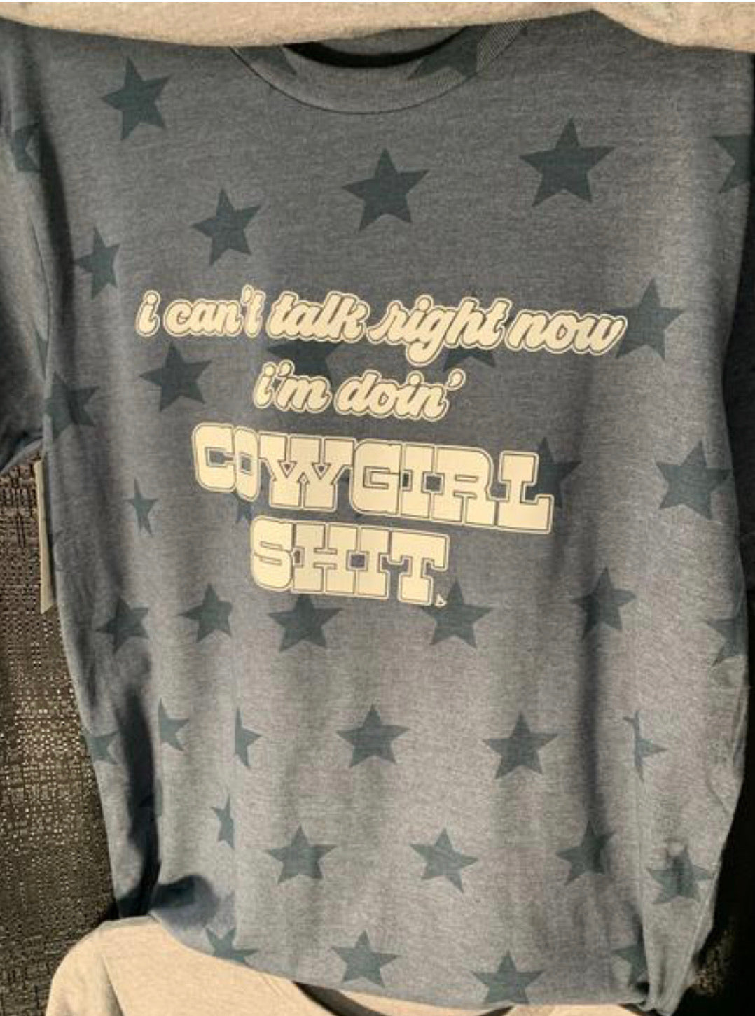 I can’t talk right now tee - Forever Western Boutique
