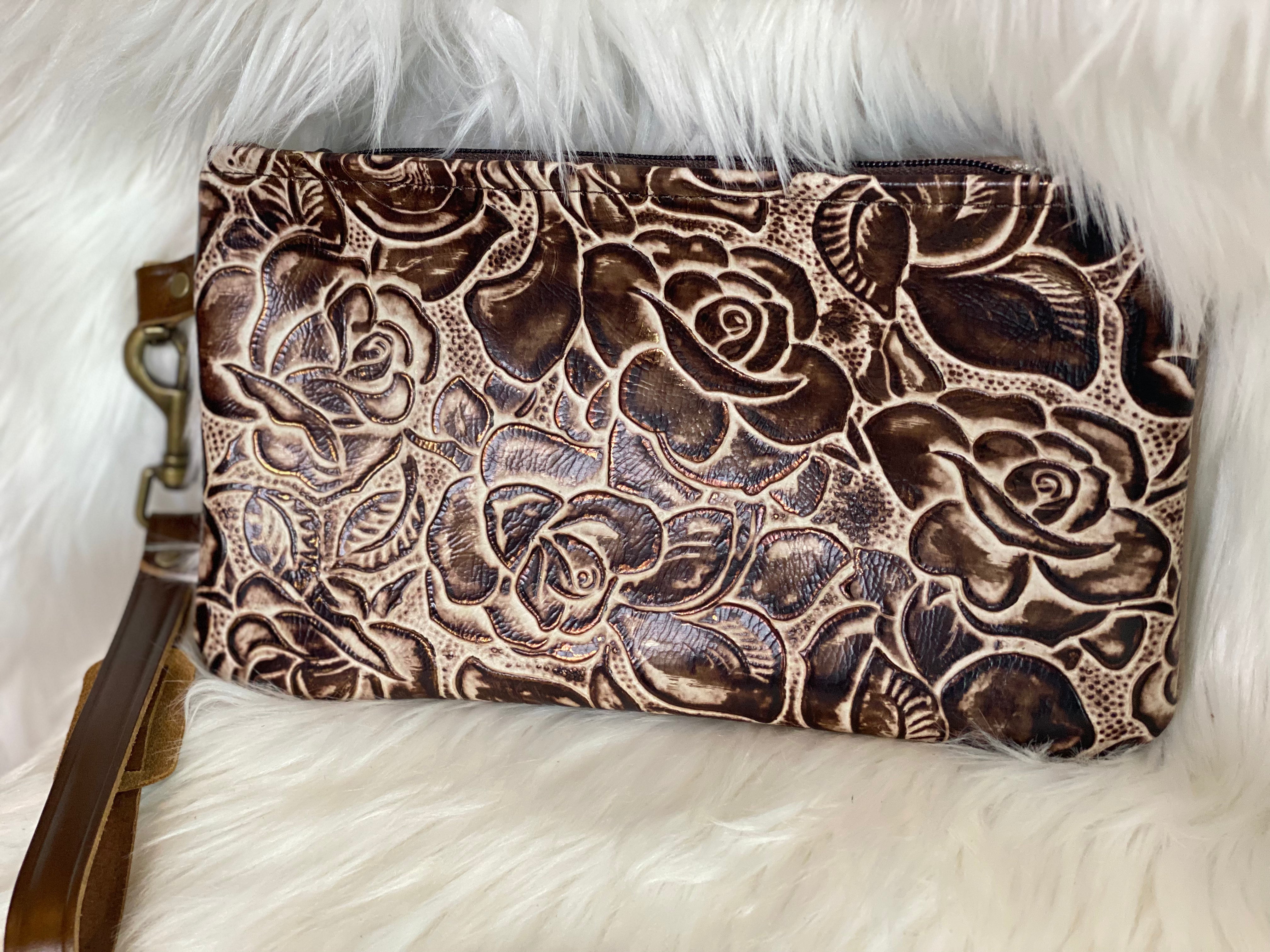 Leather Wristlet - Forever Western Boutique