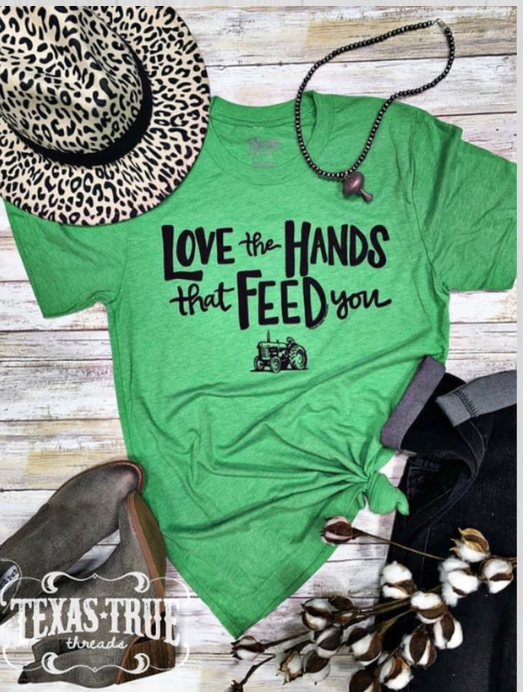 Love The Hands That Feed You Tee - Forever Western Boutique