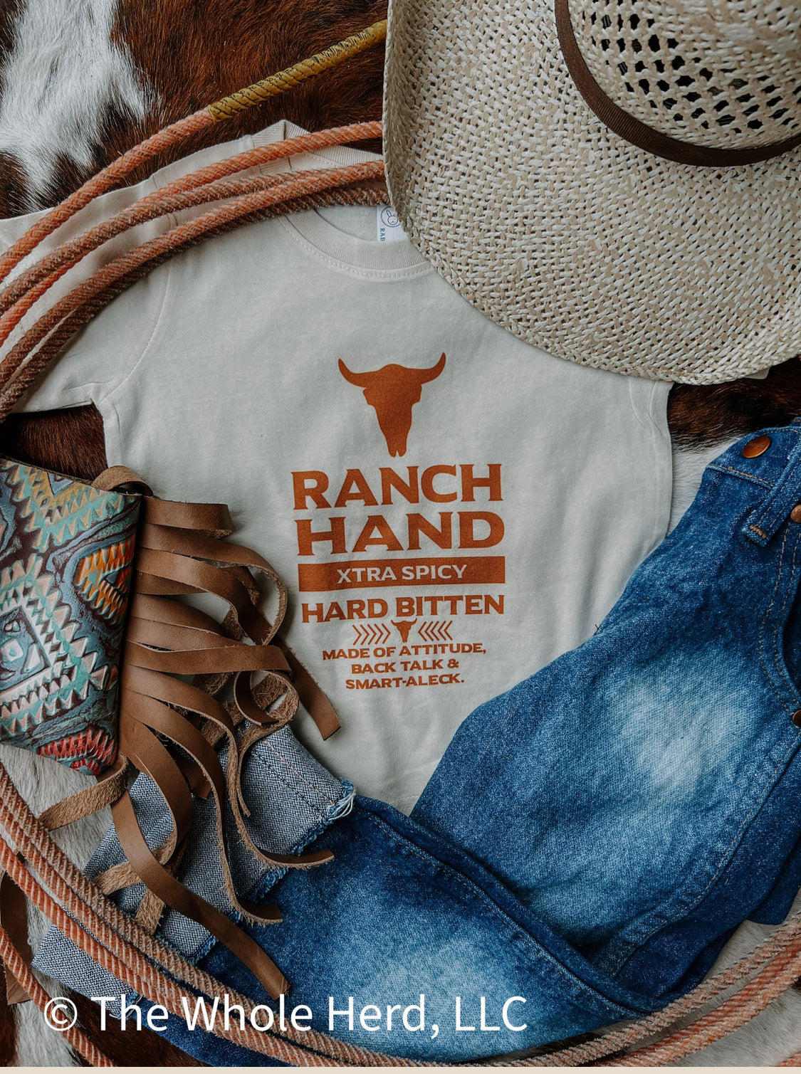 Spicy Ranch Hand Tee - Forever Western Boutique
