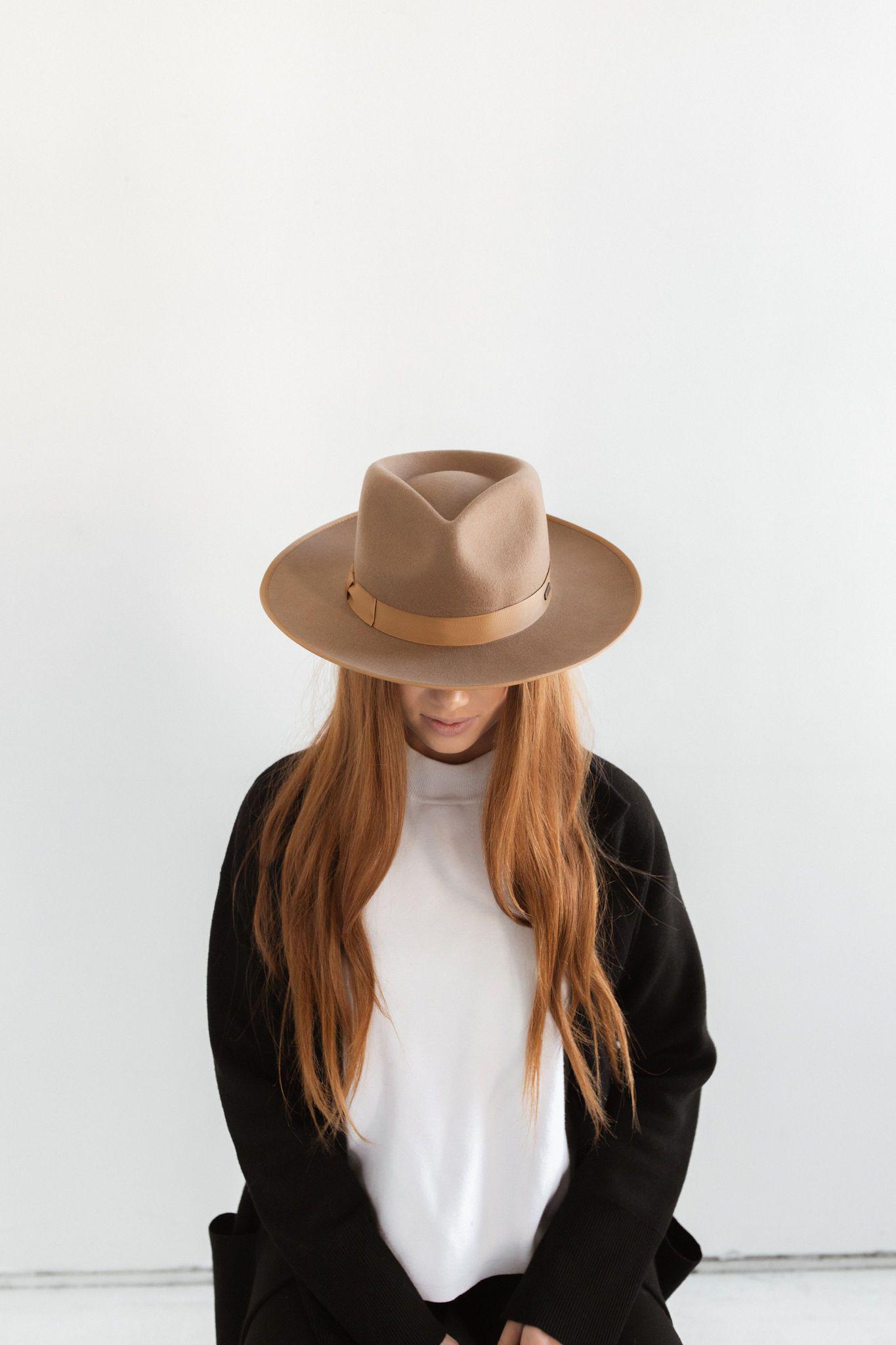 Gigi Pip Monroe Brown-Women’s Rancher Hat - Forever Western Boutique