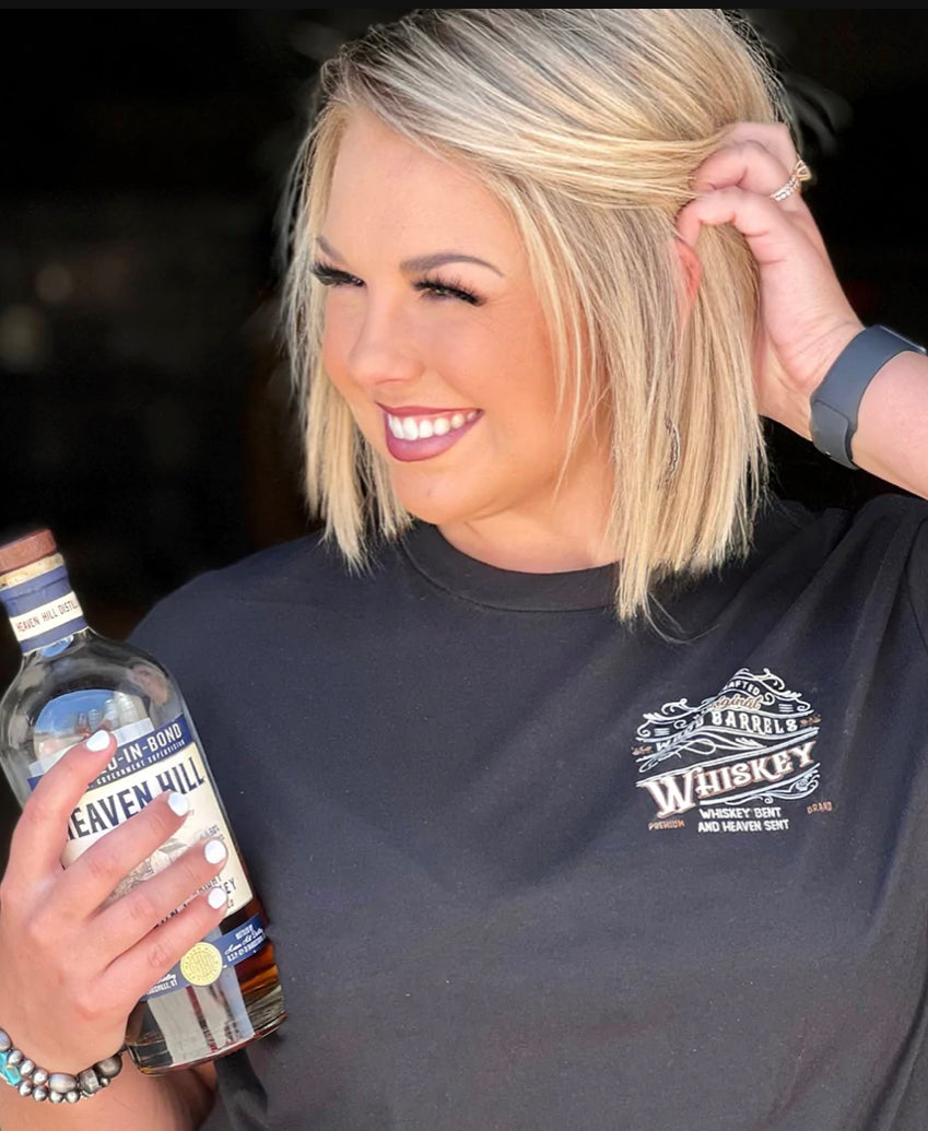 Whiskey Bent Tee - Forever Western Boutique