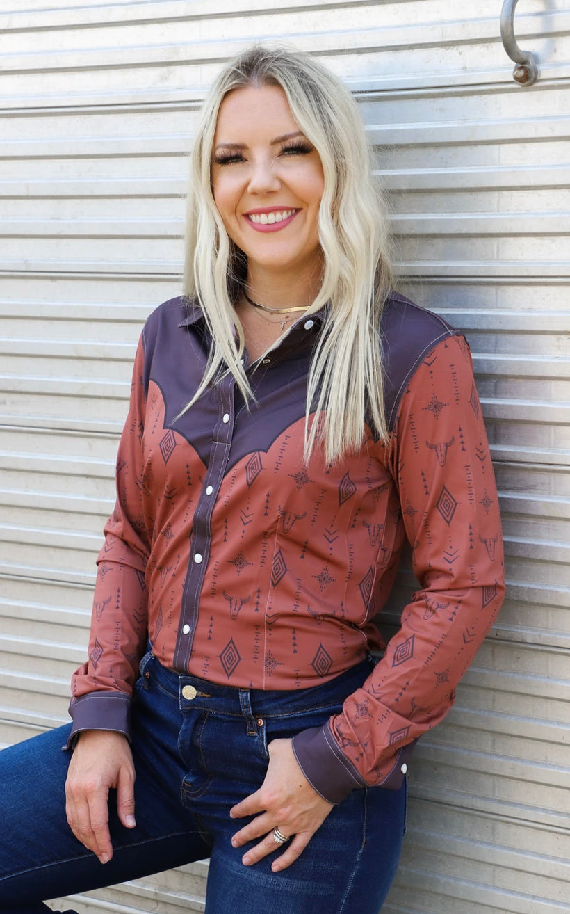 Taos Performance Rodeo Shirt—Ranch Dressn - Forever Western Boutique