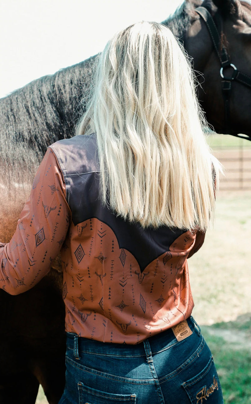 Taos Performance Rodeo Shirt—Ranch Dressn - Forever Western Boutique