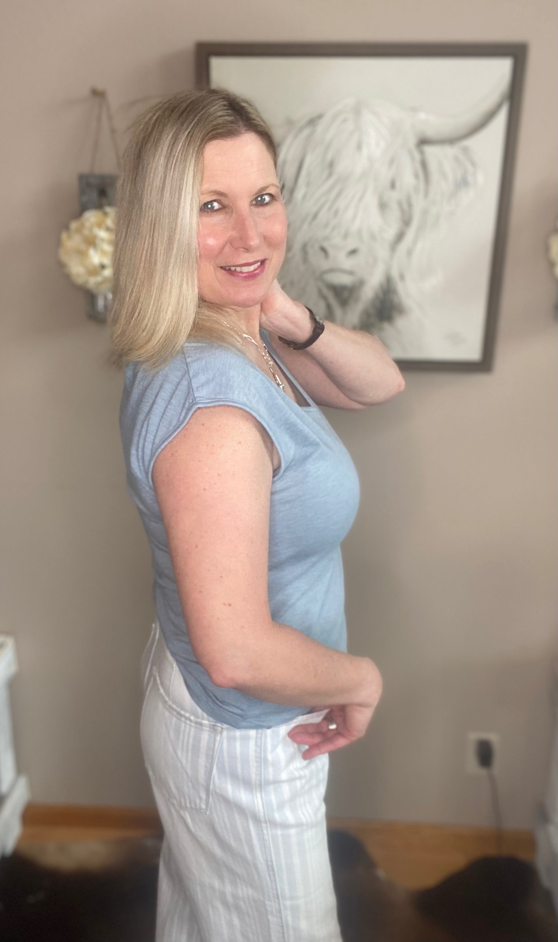 V Neck Tank - Forever Western Boutique